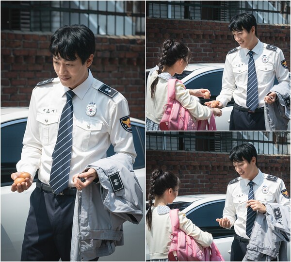 '소방서 옆 경찰서' 김래원, 해사했던 교통경찰 시절 공개