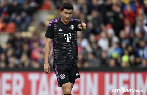O zagueiro do Bayern de Munique, Kim Min-jae.  / AFPBBNews = Notícias1