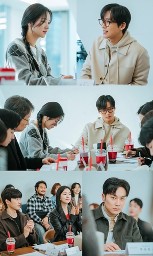 '우리영화' 남궁민X전여빈, '하얀 사랑' 대본 리딩.....